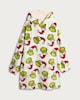image 4 of The Grinch Fleece Pyjama Hoodie in Cream
