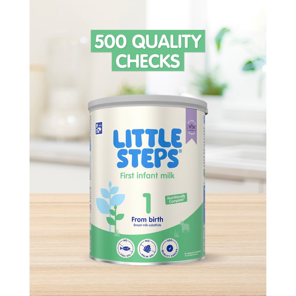 image 1 of Little Steps First Infant Baby Milk Formula Powder from Birth 800g
