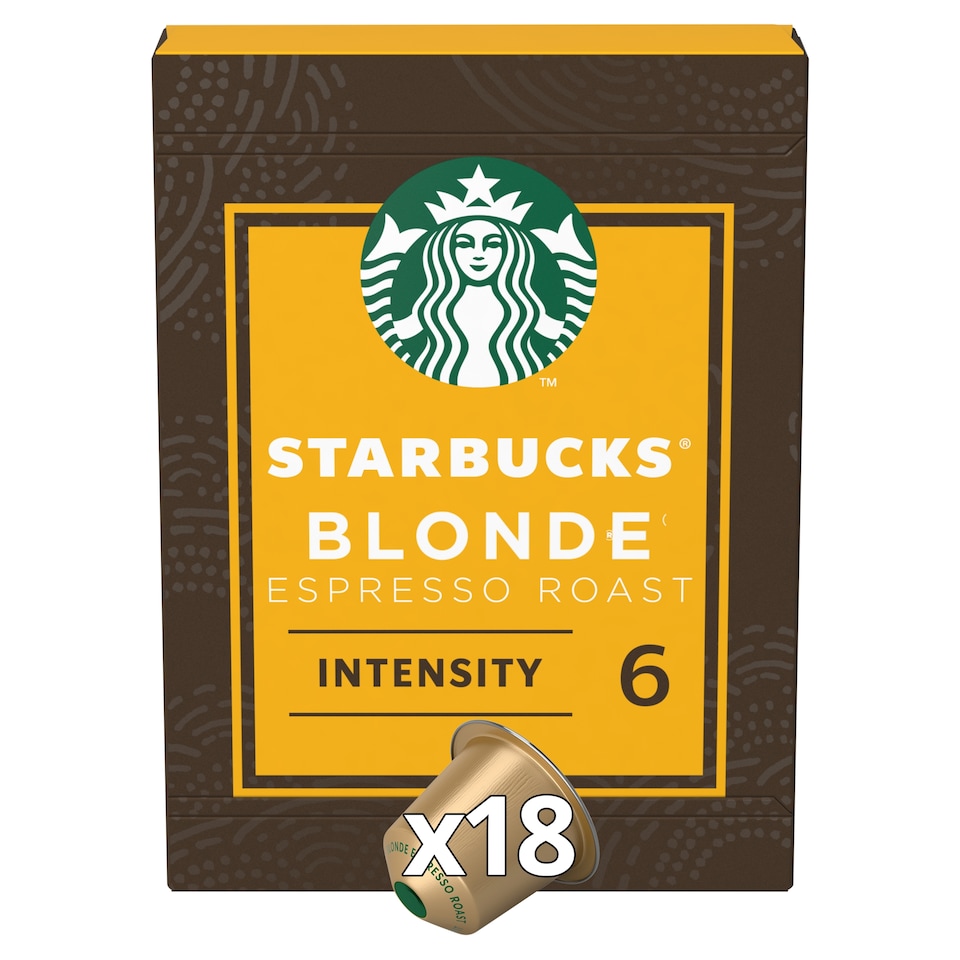 Starbucks Blonde Espresso 18 Pack 94G