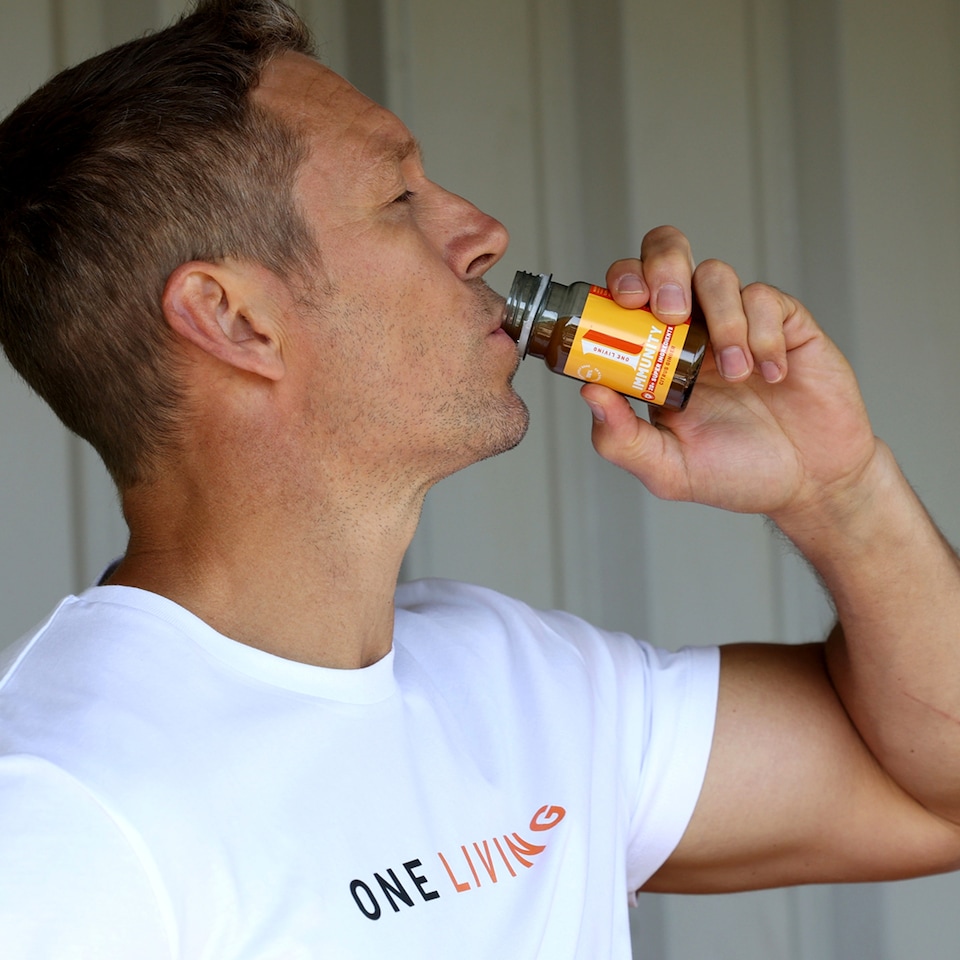 image 1 of One Living Citrus Ginger Immune Health Shot 100ml
