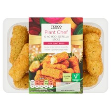 Tesco Plant Chef No Moo-Zzerella Sticks 200G