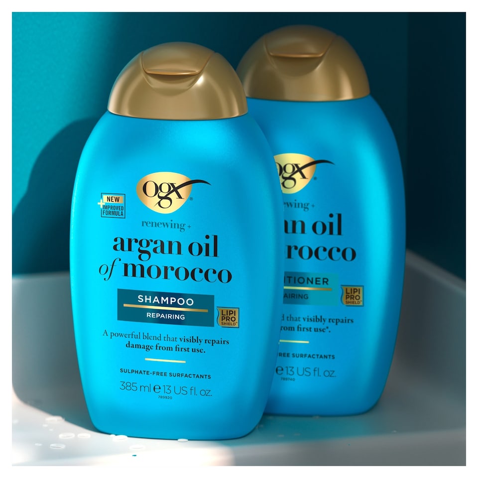 image 1 of OGX Argan Oil of Morocco Hair Conditioner for Dry Damaged Hair 385ml