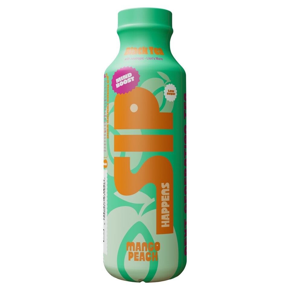 Sip Still Drink with Black Tea Extract with Mango and Peach Flavour 500ml
