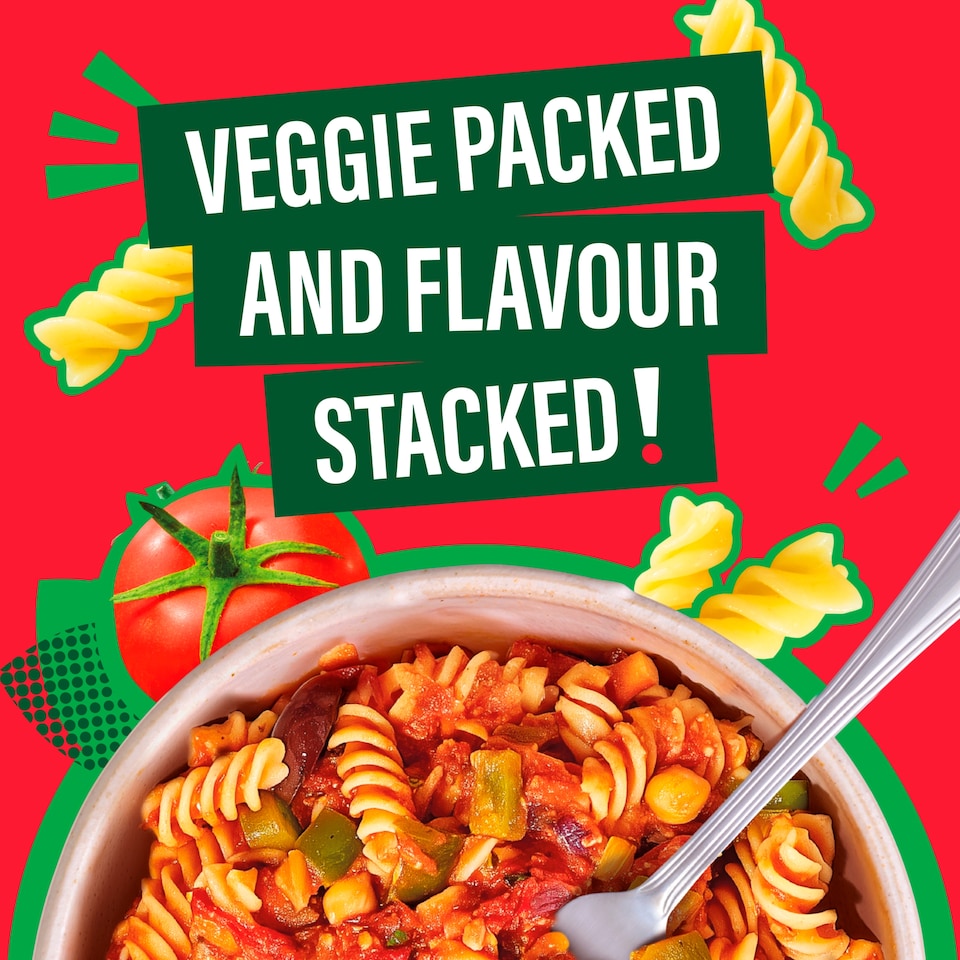 image 1 of Dolmio Classics Veggie Packed Fusilli Pasta Ready Meal 250g