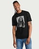 image 1 of Bob Marley Print T-Shirt in Black
