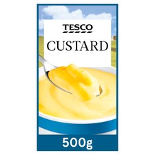 Tesco Ready To Serve Custard 500G