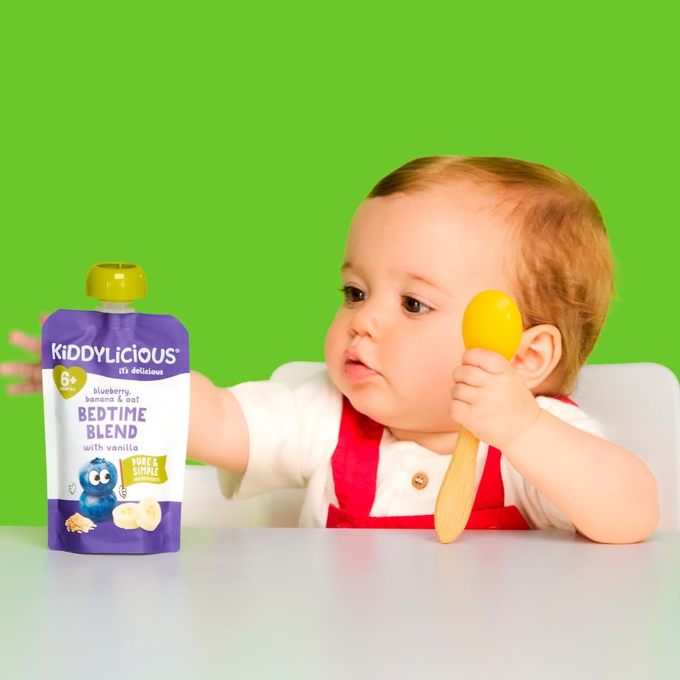 image 1 of Kiddylicious Mango, Banana, Apple & Yoghurt Pouch 100g