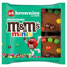 M & M's Chocolate Brownies 4 Pack
