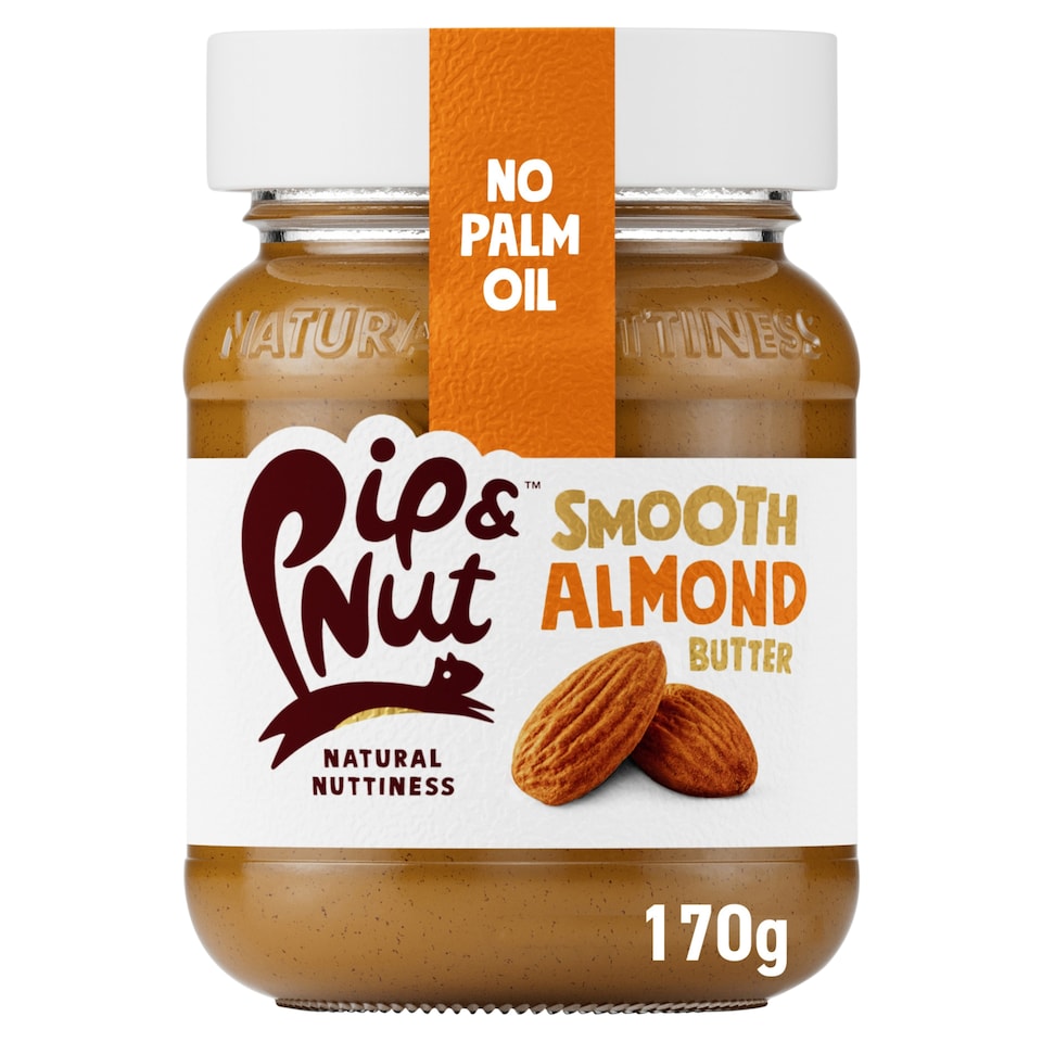 Pip & Nut Smooth Almond Butter 170G