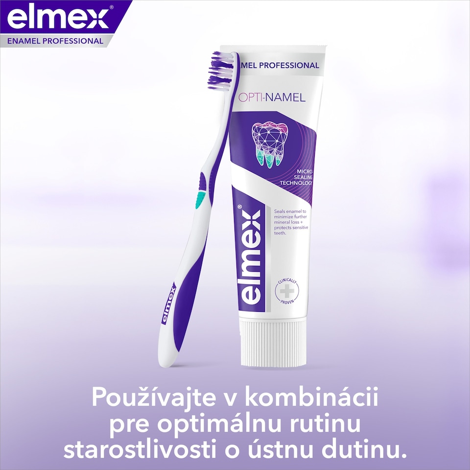 obrázok 1 z elmex® Enamel Professional zubná pasta 75 ml