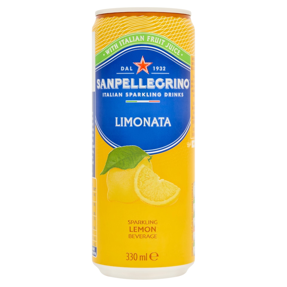 San Pellegrino Limonata Sparkling Lemon Soft Drink 330ml