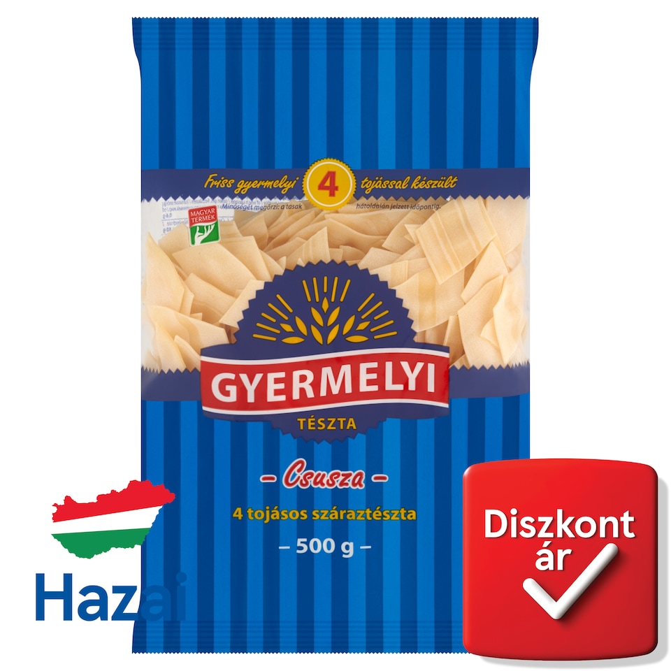 Gyermelyi csusza 4 tojásos száraztészta 500 g