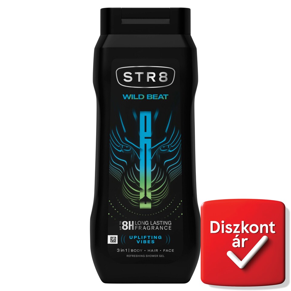 STR8 Wild Beat 3-in-1 Refreshing Shower Gel 400 ml