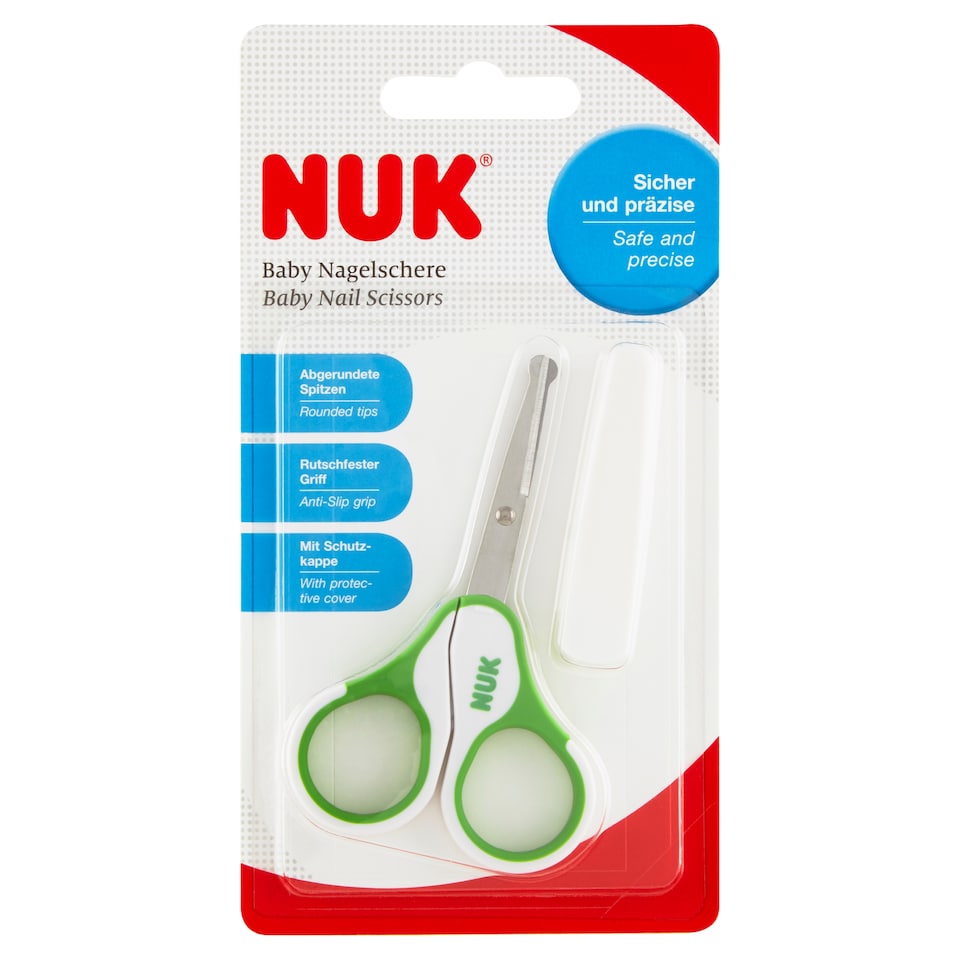 obrázok 1 z NUK Detské nožnice s krytom