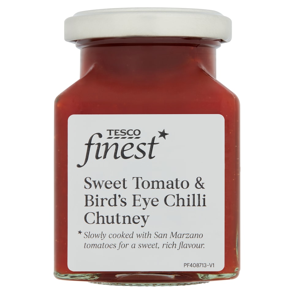 Tesco Finest Sweet Tomato & Birds Eye Chilli Chutney 220G