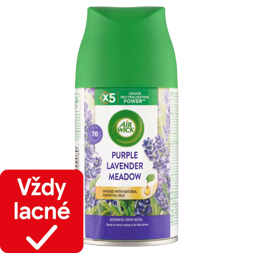 obrázok 1 z Air Wick Freshmatic Náplň do osviežovača vzduchu levanduľa 250 ml