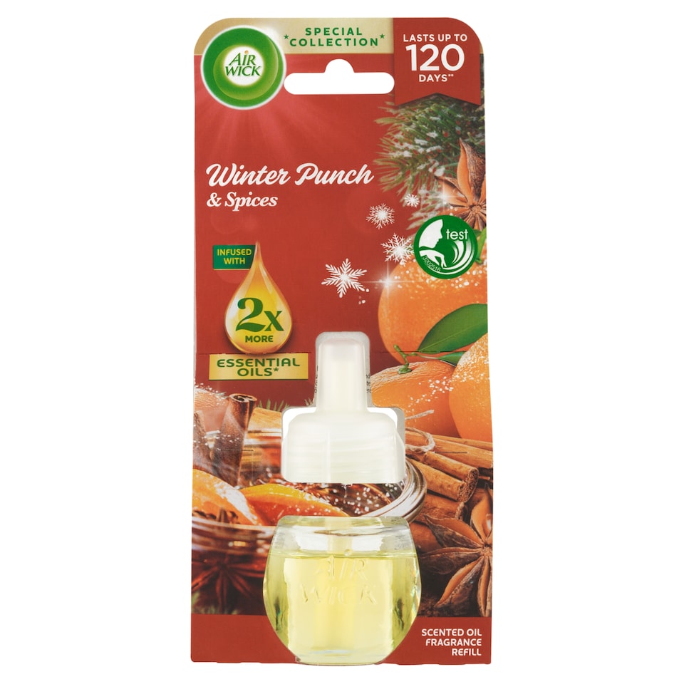image 1 of Air Wick Liquid Refill for Electric Device Winter Punch & Spices 19ml