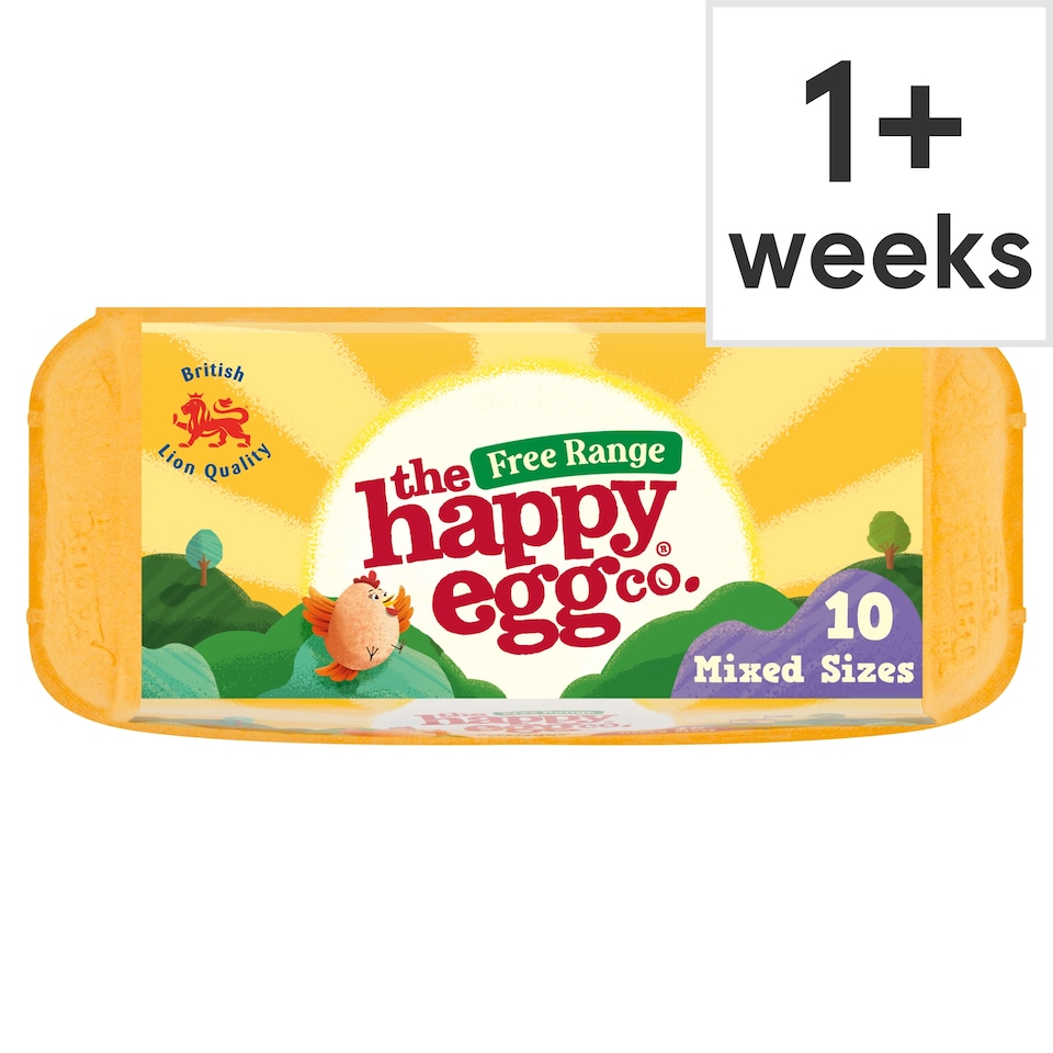 image 1 of Happy Egg Co. Free Range Eggs 10 Mixed Weight