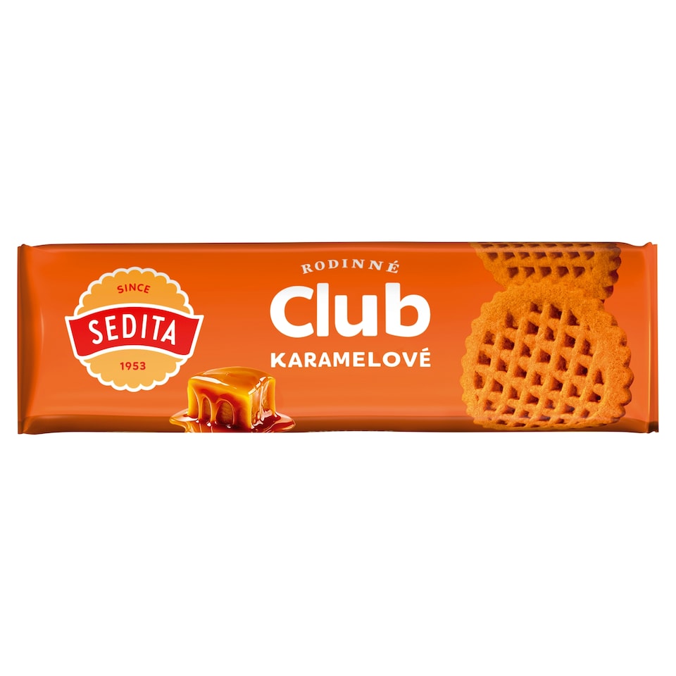 SEDITA RODINNÉ Club karamel 160,8 g