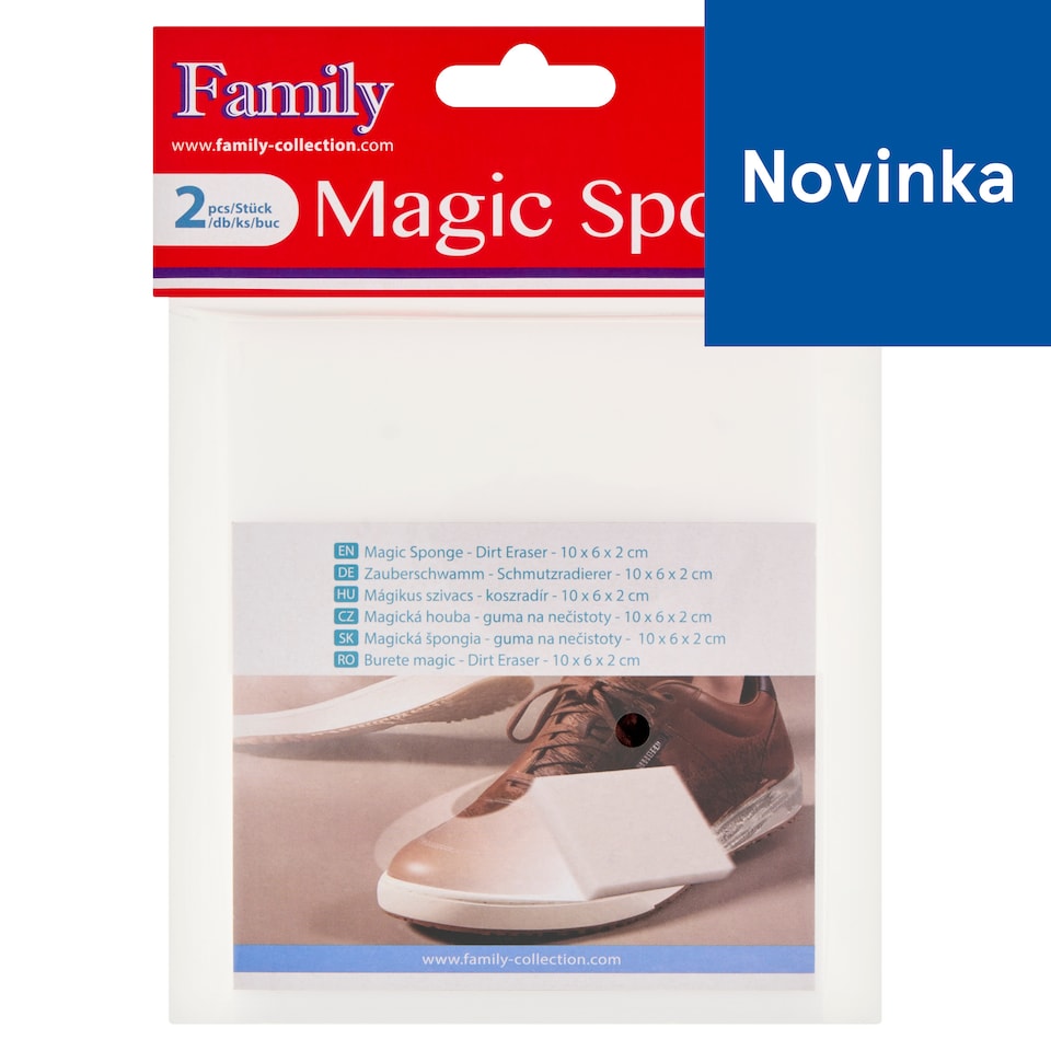 Family Magic Sponge 10 x 6 x 2 cm 2 pcs