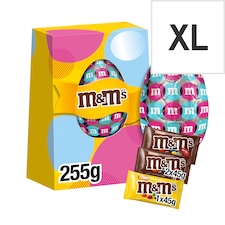 M&M's Mixed Milk Chocolate Easter Egg 255g