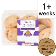 Tesco Mini Milk Chocolate Cookies 20 Pack