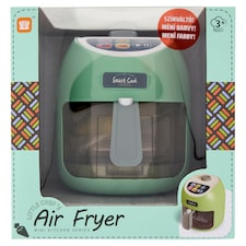 Air Fryer játékszett színváltó ételekkel