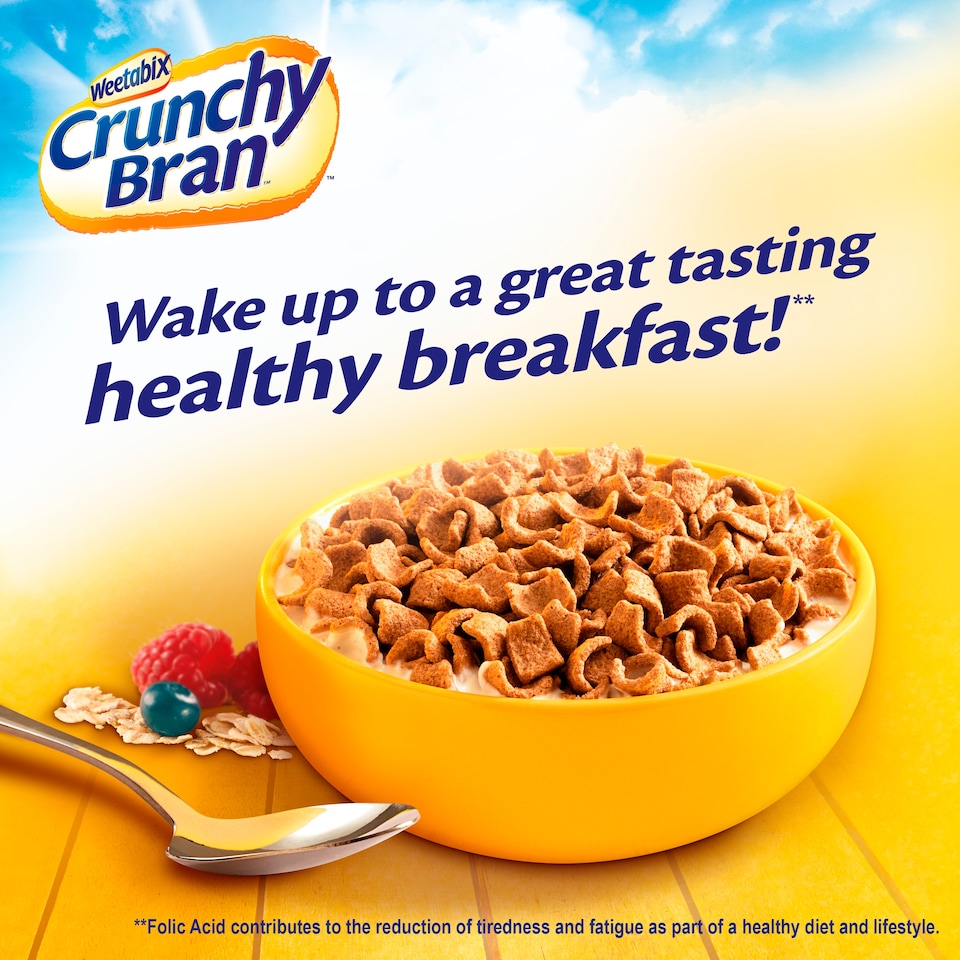 image 1 of Weetabix Crunchy Bran Cereal 375G