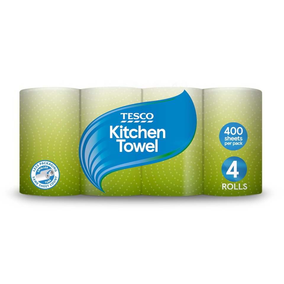 Tesco Kitchen Towel 4 Roll