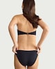 image 3 of F&F Embellished Bandeau Bikini Top in Black