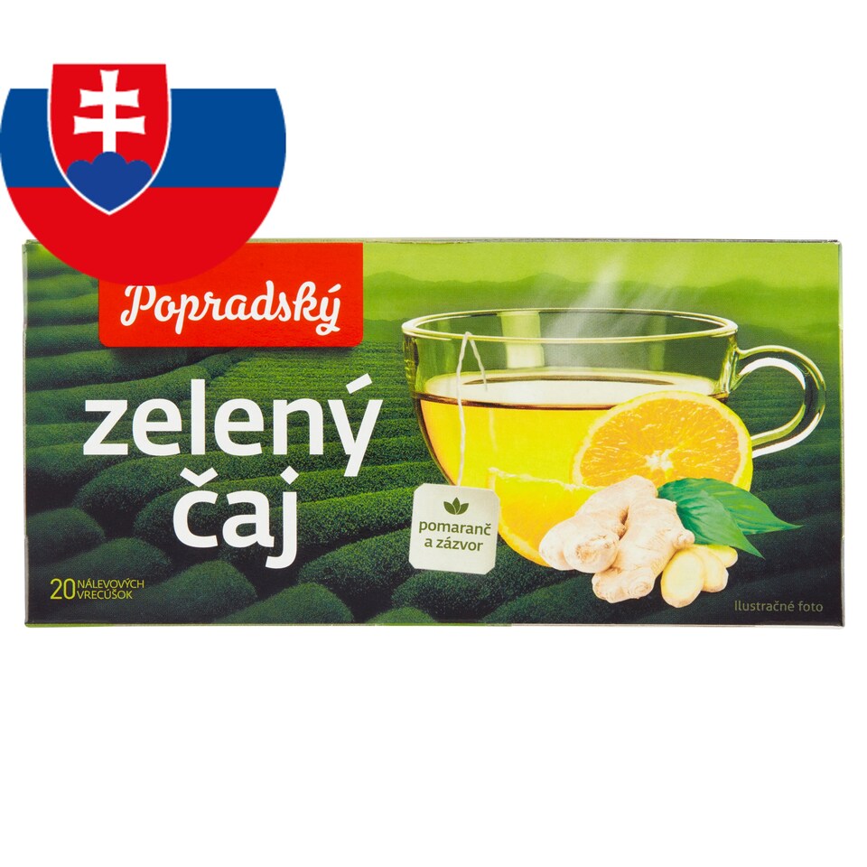 image 1 of Popradský Green Tea Orange and Ginger 30 g