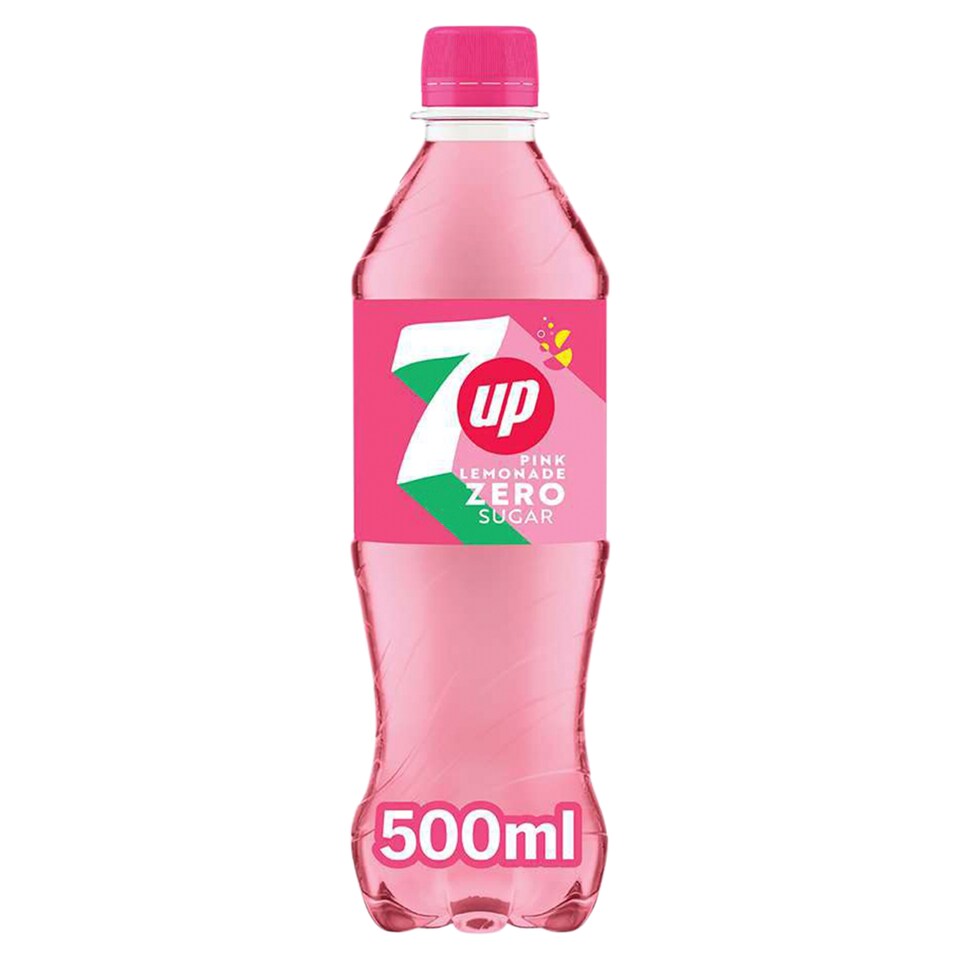 7Up Pink Lemonade Zero Sugar 500ml 