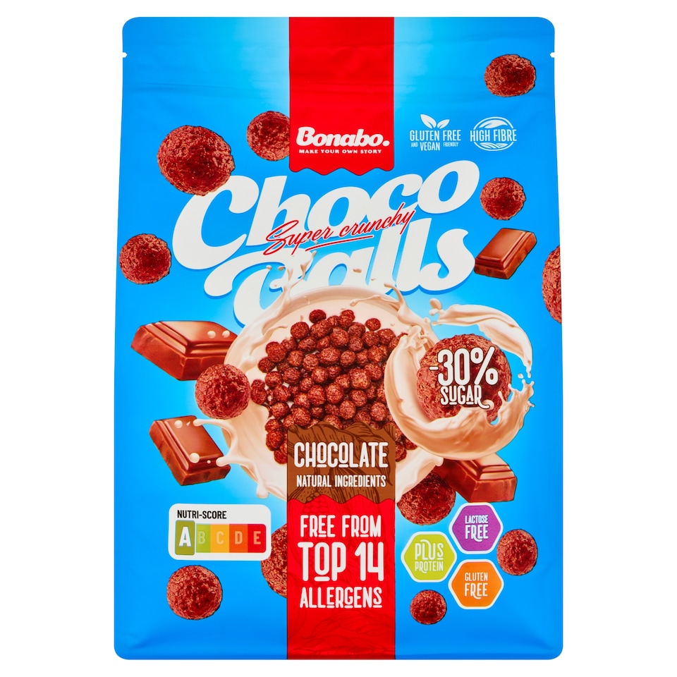 Bonabo gabonagolyók kakaóval 300 g