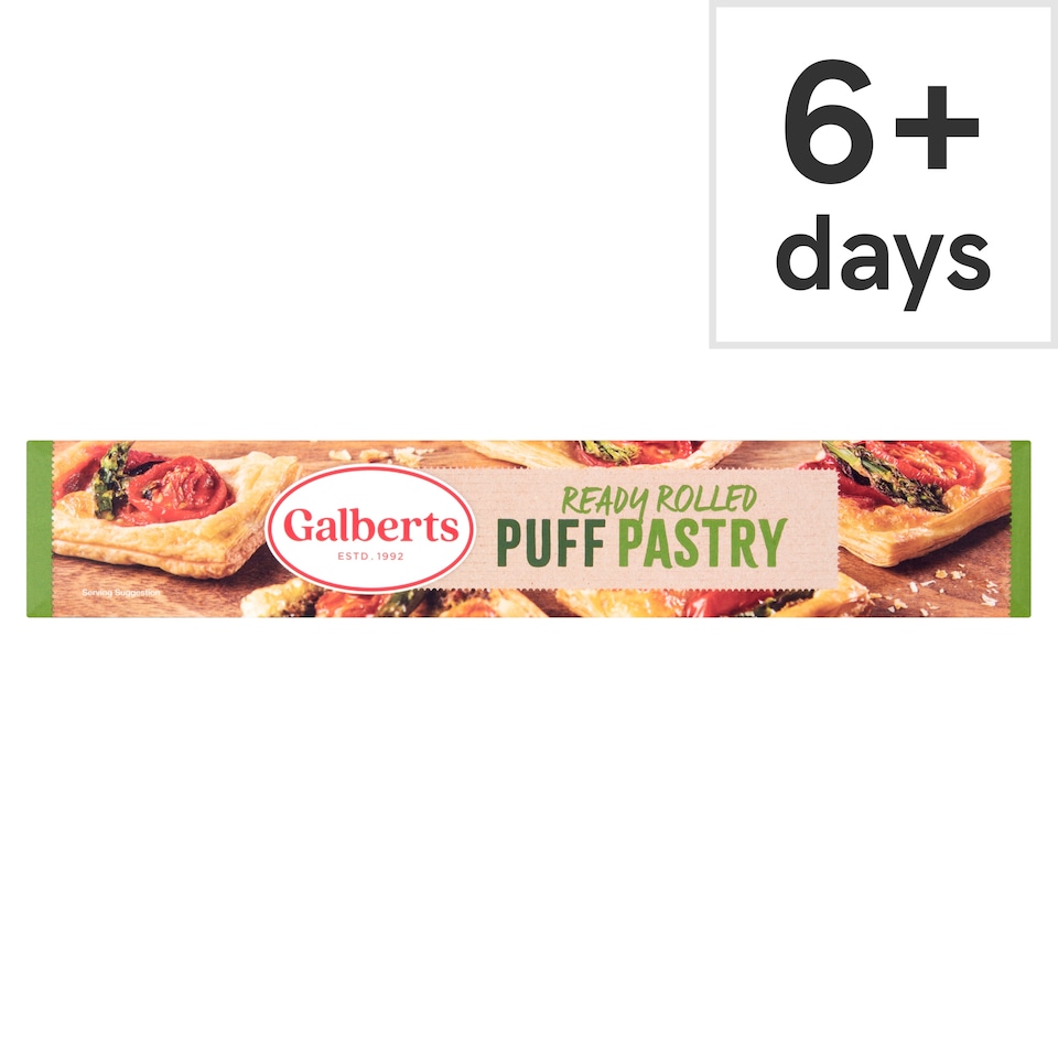 Galberts Ready Rolled Puff Pastry 320G