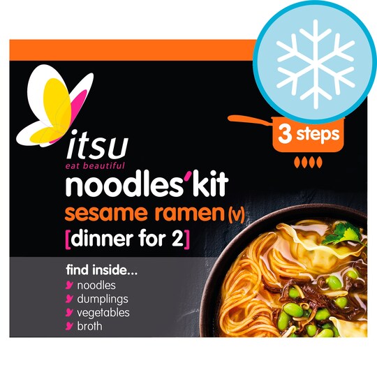 Itsu Sesame Ramen Noodles Kit 478G Tesco Groceries