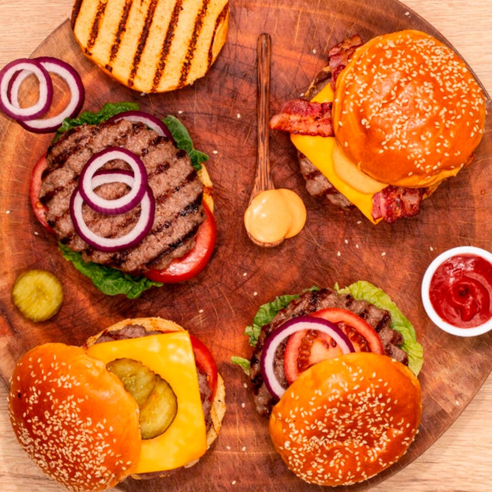 image 1 of S Howie 4 Premium Steak Burger 454G