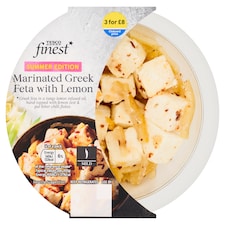 Tesco Finest Marinated Greek Feta with Lemon 140g