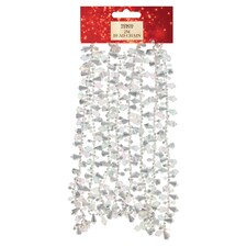 Tesco White Jewel Bead Chain 2M