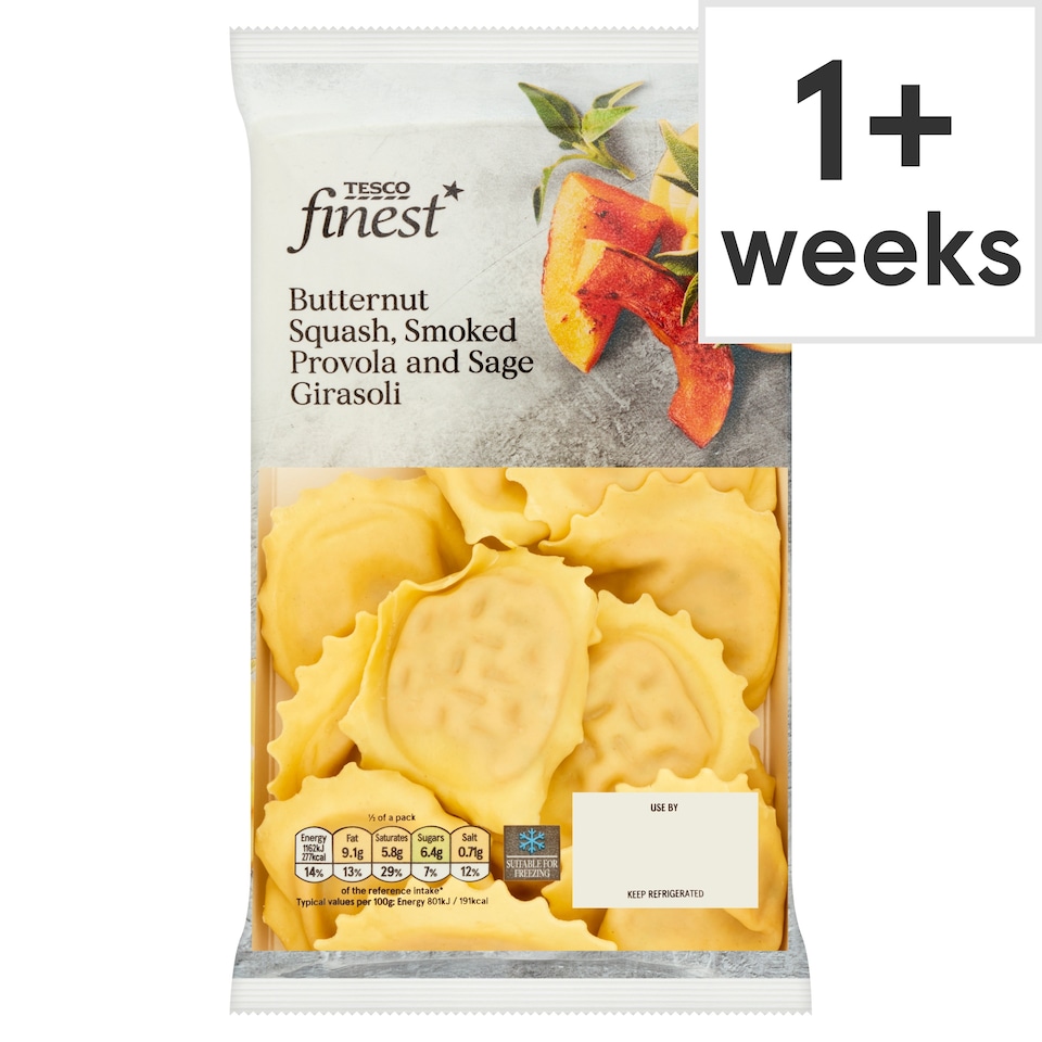 image 1 of Tesco Finest Butternut Squash & Provola Girasoli 250G