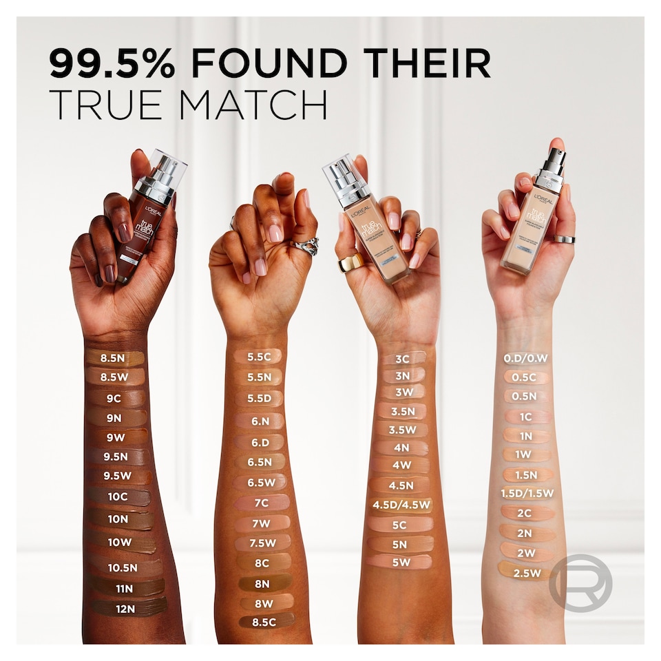 image 1 of L'Oreal Paris True Match Foundation 0.5C 30ml
