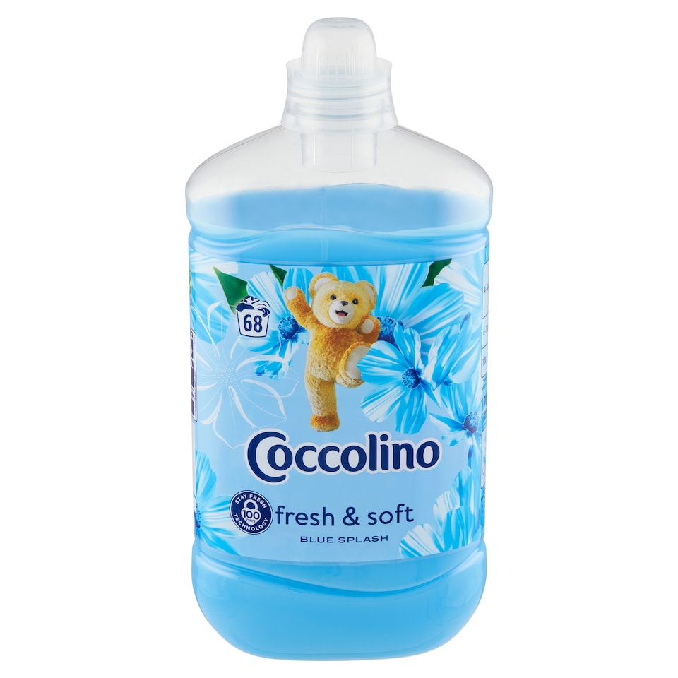 image 1 of Coccolino Blue Splash Concentrated Fabric Conditioner 68 Washes 1700 ml