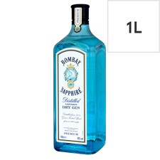 Bombay Sapphire Gin 1 Litre