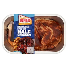 Uptown Diner Oak-Smoked BBQ Half Chicken 762g