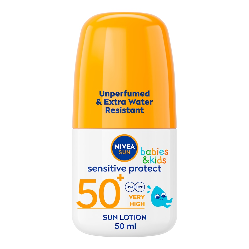 image 1 of NIVEA SUN Kids Protect & Sensitive Roll-On SPF50+ 50ml