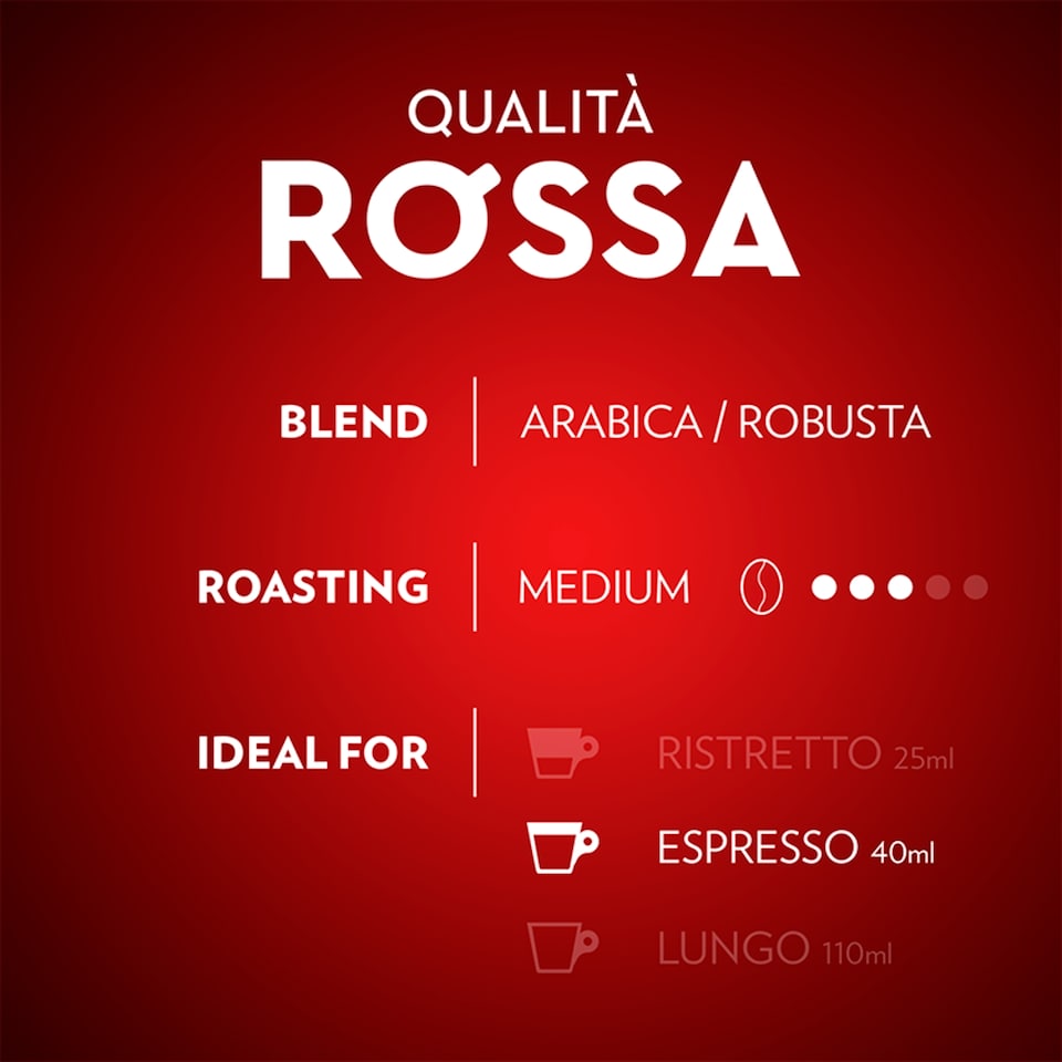 image 1 of LAVAZZA Qualità Rossa Ground coffee capsules 10 pcs