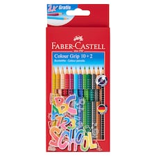 Faber-Castell Colour Grip Colour Pencils 12 pcs
