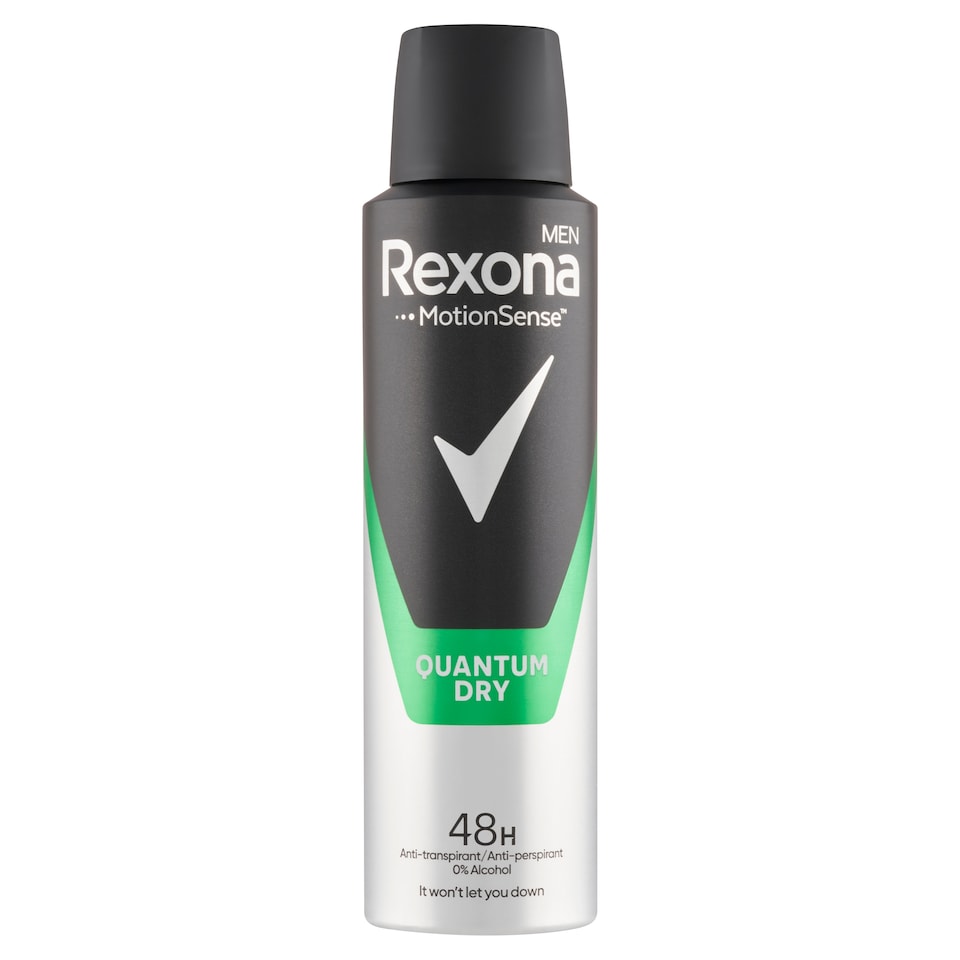 obrázok 1 z Rexona Men Quantum antiperspirant dezodorant sprej pre mužov 150 ml