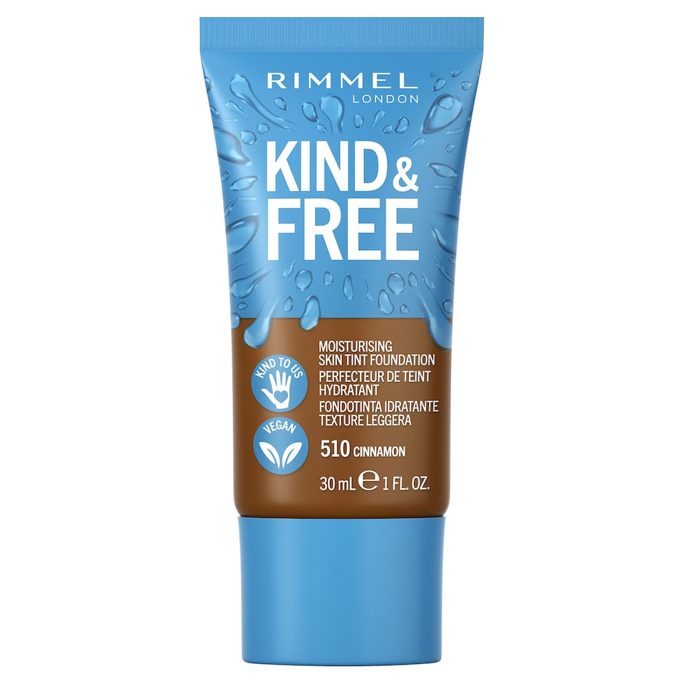 image 1 of Rimmel Kind & Free Skin Tint 510 Cinnamon 30Ml