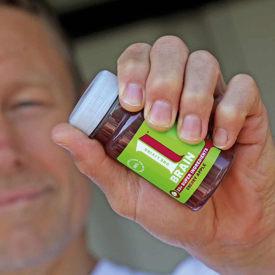 image 1 of One Living Cherry Apple Brain Shot 100ml