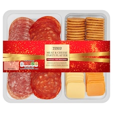 Tesco Meat & Cheese Party Platter 326G